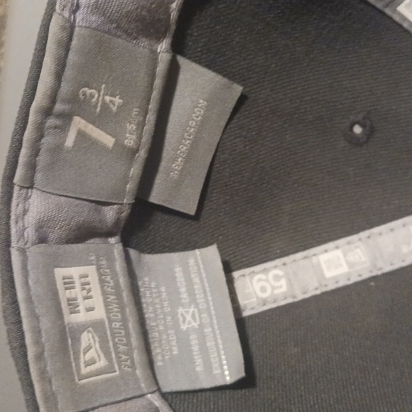 Chicago Bears New Era Fitted Hat Size 7 3/4 #eshopchicago - Picture 3 of 3